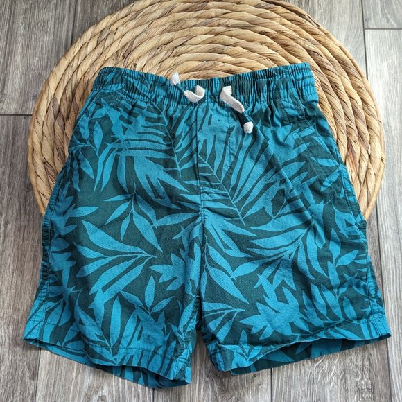 NWOT Boys (5T) - GAP Shorts Palm Print - Picture 1 of 6